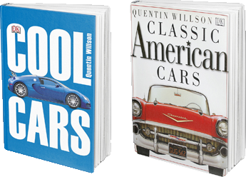 Cool Cars and Classic American Cars, books by Quentin Willson